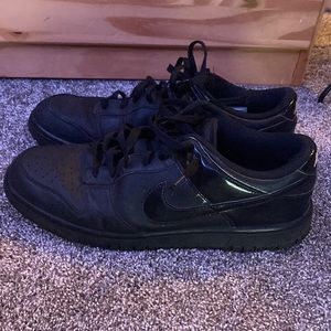 Nike Dunk Low Golf Black Patent